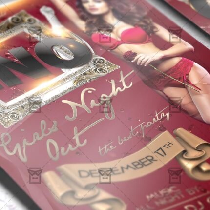 Download Body Paint Party PSD Flyer Template Now