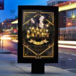 Download Great Gatsby Night PSD Flyer Template Now