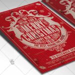 Happy Merry Christmas Night - Winter Flyer PSD Template-2
