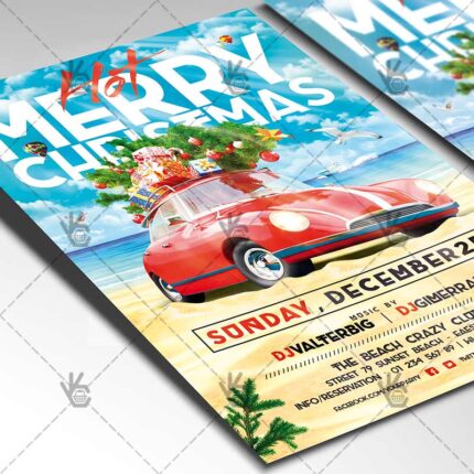 Download Hot Merry Christmas - Winter Flyer PSD Template-2