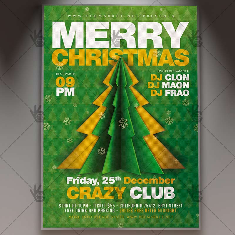 merry_christmas_bash_flyer_psd_psdmarket_1.jpg Download Merry Christmas Bash - Winter Flyer PSD Template
