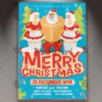 Merry Christmas Party Night - Winter Flyer PSD Template