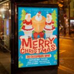 Merry Christmas Party Night - Winter Flyer PSD Template - Image 3