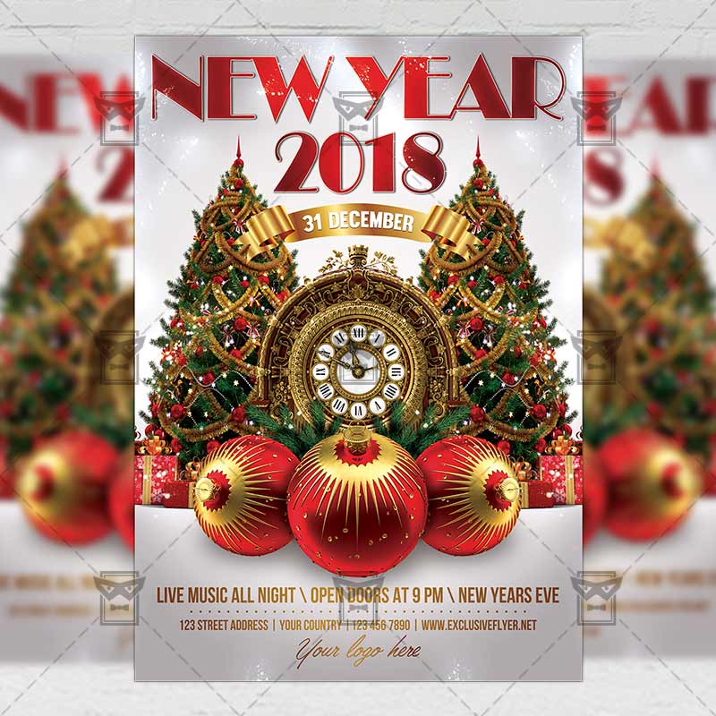 new_year_2018-premium-flyer-template-1.jpg Download New Year 2018 PSD Flyer Template Now