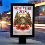 Download New Year 2018 PSD Flyer Template Now