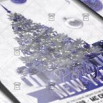 Download New Year Party 2018 PSD Flyer Template Now