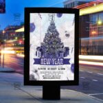 Download New Year Party 2018 PSD Flyer Template Now