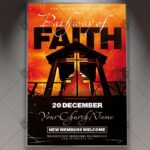 Download Pathway of Faith - Church Flyer PSD Template