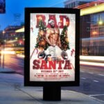 Download Sexy Bad Santa PSD Flyer Template Now