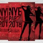 Download Sexy NYE Night 2018 PSD Flyer Template Now