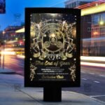 Download The End of Year Night PSD Flyer Template Now