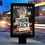 Download Throwback Fridays PSD Flyer Template Now
