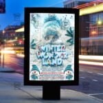 Download Winter Wonderland PSD Flyer/Poster Template Now