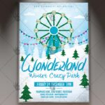 Winter Wonderland - Seasonal Flyer PSD Template