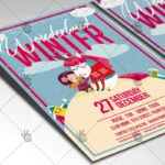Winter Wonderland Show - Seasonal Flyer PSD Template - Image 2