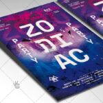 Zodiac Party - Club Flyer PSD Template - Image 2