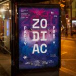 Zodiac Party - Club Flyer PSD Template - Image 3