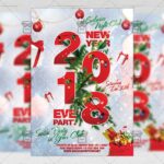 Download 2018 New Year Eve PSD Flyer Template Now