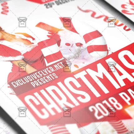Download Christmas 2018 PSD Flyer Template Now