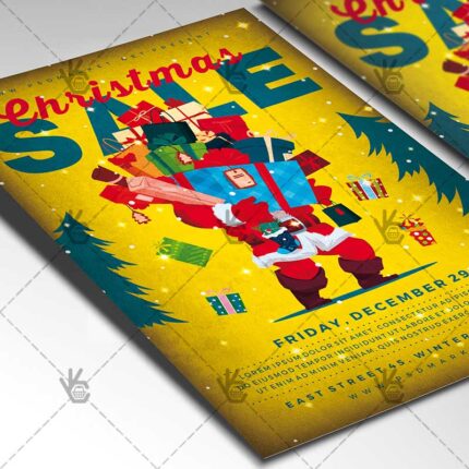 Download Christmas Sale - Winter Flyer PSD Template-2