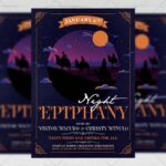 Download Epiphany Night PSD Flyer Template Now