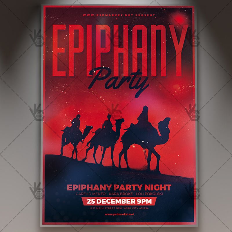 epiphany_party_flyer_psd_psdmarket_1.jpg Download Epiphany Party - Christmas Flyer PSD Template