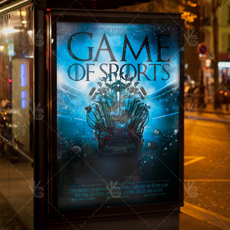 game_of_sports_flyer_psd_psdmarket_3.jpg Download Game Of Sports - Sport Flyer PSD Template-3