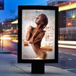 Download Glitter Night PSD Flyer Template Now