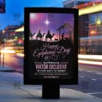 Download Happy Epiphany Day Free Seasonal A5 Flyer PSD Template Now