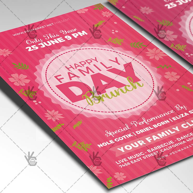 happy_family_day_flyer_psd_psdmarket_2.jpg Download Happy Family Day - Community Flyer PSD Template-2