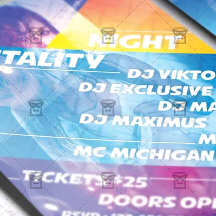 Download Hospitality Night PSD Flyer Template Now