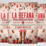 Download La Befana Celebration PSD Flyer Template Now