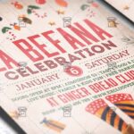 Download La Befana Celebration PSD Flyer Template Now