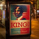 Download Martin Luther King Day - American Flyer PSD Template-3