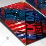 Download MLK Day - American Flyer PSD Template-2