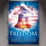 Download National Freedom Day - American Flyer PSD Template