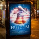 Download National Freedom Day - American Flyer PSD Template-3