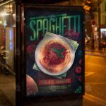 Download National Spaghetti Day - American Flyer PSD Template-3