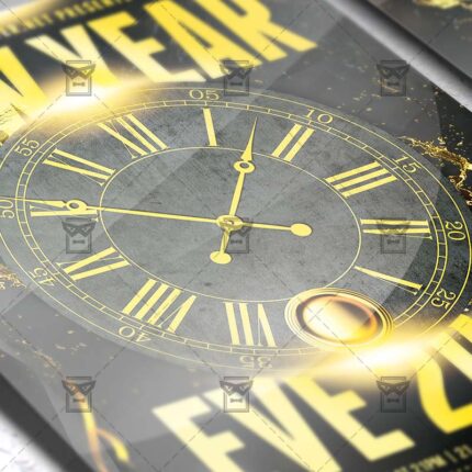 Download New Year Eve 2018 PSD Flyer Template Now