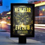 Download New Year Eve 2018 PSD Flyer Template Now