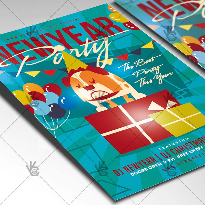 new_year_party_2018_flyer_psd_psdmarket_2.jpg Download New Year Party 2018 - Winter Flyer PSD Template-2
