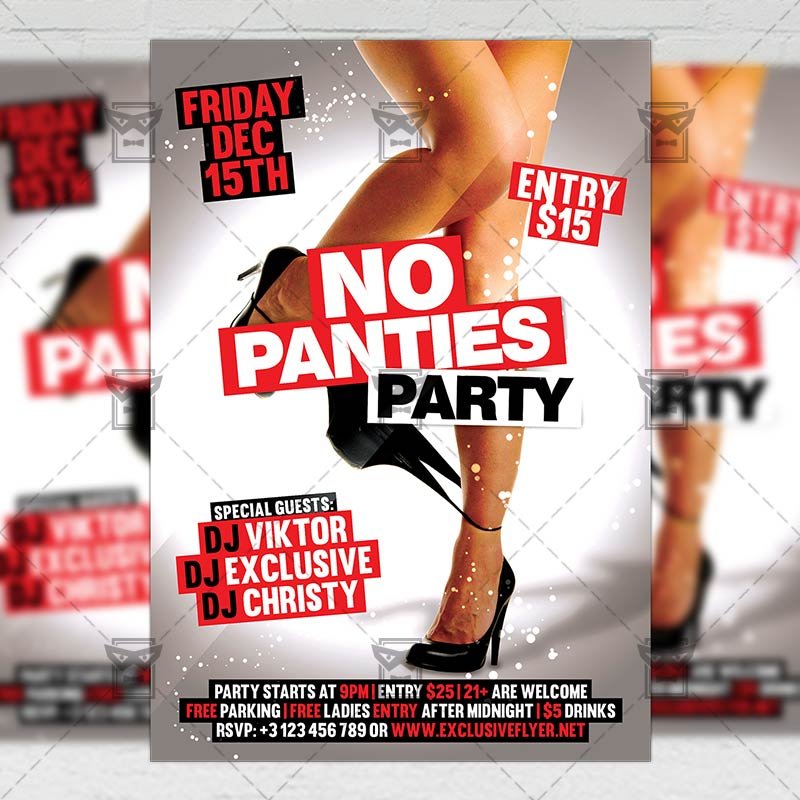 no_panties_party-premium-flyer-template-1.jpg Download No Panties Party PSD Flyer Template Now