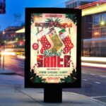 Download Secret Santa PSD Flyer Template Now