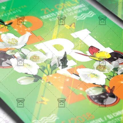 Spring Bash - Flyer PSD Template | ExclusiveFlyer