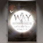 Download The Way Church Event - Church Flyer PSD Template