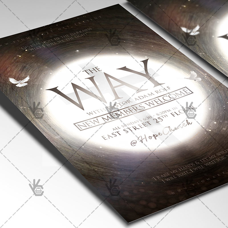the_way_church_event_flyer_psd_psdmarket_2.jpg Download The Way Church Event - Church Flyer PSD Template-2