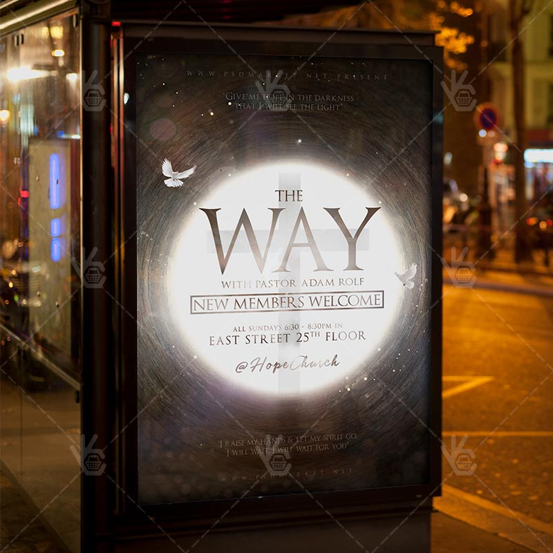 the_way_church_event_flyer_psd_psdmarket_3.jpg Download The Way Church Event - Church Flyer PSD Template-3