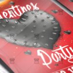 Download Valentine Celebration Party PSD Flyer Template Now