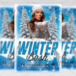 Winter Bash Flyer - Seasonal PSD Template