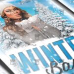 Winter Bash Flyer - Seasonal PSD Template